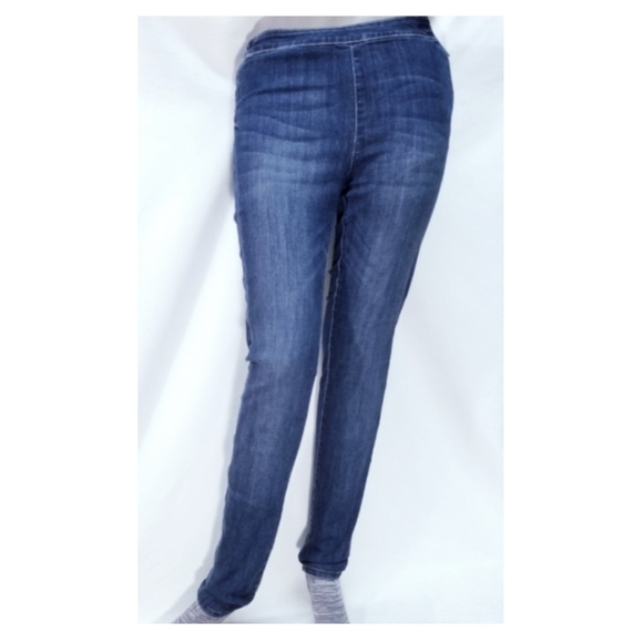 Lindex | High Waisted Stretch Skinny Side-Zip - Picture 7 of 8